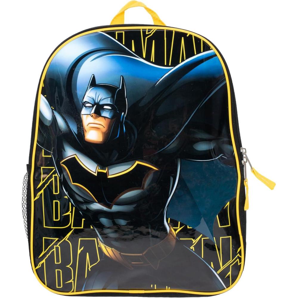 imageAI ACCESSORY INNOVATIONS Bluey amp Bingo Kids Backpack Elementary School Girls Book Bag with Padded Straps PurpleBatman