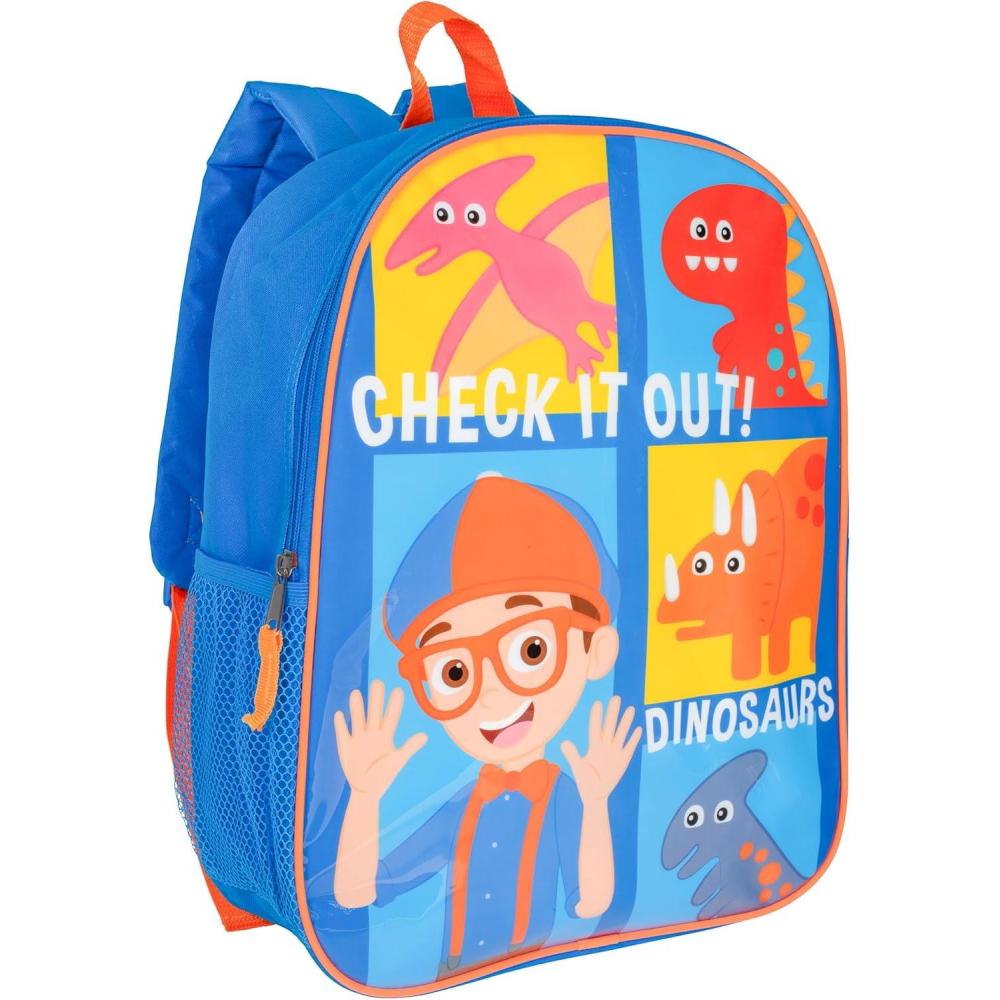imageAI ACCESSORY INNOVATIONS Bluey amp Bingo Kids Backpack Elementary School Girls Book Bag with Padded Straps PurpleBlippi