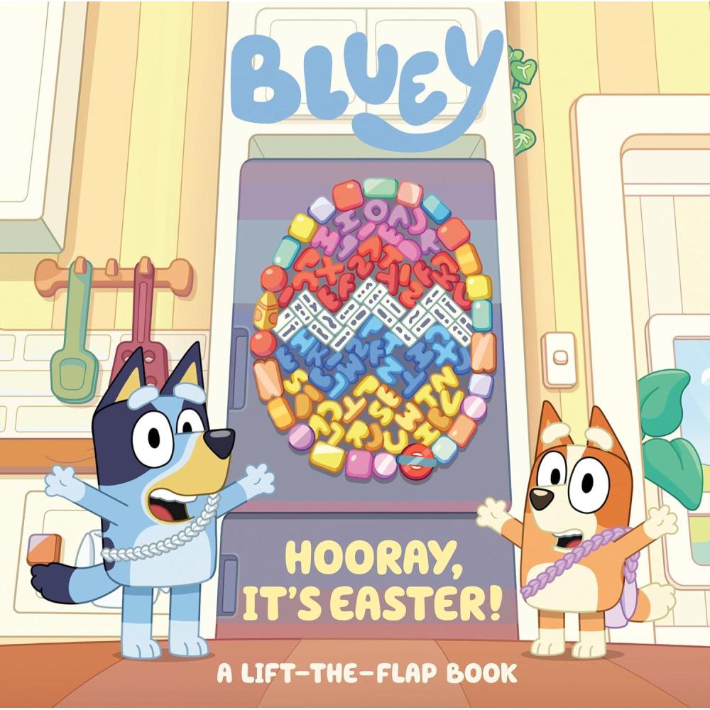 imageBluey Hooray Its Easter A LifttheFlap Book