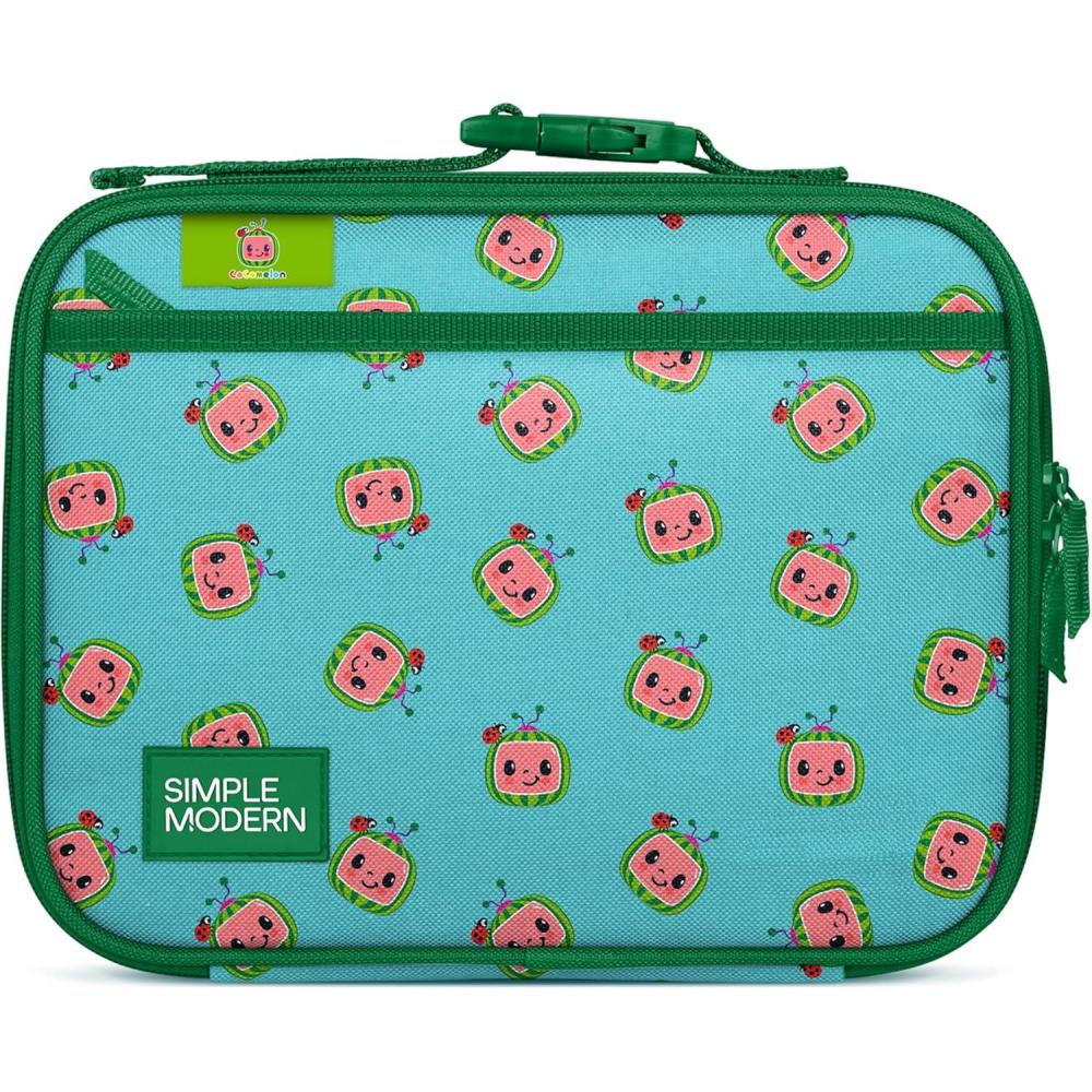 imageSimple Modern Bluey Kids Lunch Box for Toddler  Reusable Insulated Bag for Girls  Meal Containers for School with Exterior and Interior Pockets  Hadley Collection  Bluey SkyCoComelon Watermelons