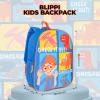 AI ACCESSORY INNOVATIONS Bluey & Bingo Kids Backpack, Elementary School Girls Book Bag with Padded Straps, Purple(Blippi)