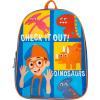 AI ACCESSORY INNOVATIONS Bluey & Bingo Kids Backpack, Elementary School Girls Book Bag with Padded Straps, Purple(Blippi)