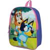 AI ACCESSORY INNOVATIONS Bluey & Bingo Kids Backpack, Elementary School Girls Book Bag with Padded Straps, Purple(Bluey)