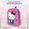 AI ACCESSORY INNOVATIONS Bluey & Bingo Kids Backpack, Elementary School Girls Book Bag with Padded Straps, Purple(Hello Kitty)