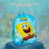 AI ACCESSORY INNOVATIONS Bluey & Bingo Kids Backpack, Elementary School Girls Book Bag with Padded Straps, Purple(Spongebob)