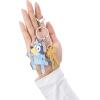 Bingo and Bluey Backpack Keychain Charm 2-Pack Official License, Enamel-Plated Bluey Bag Charms,