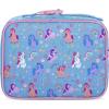 Simple Modern Bluey Kids Lunch Box for Toddler | Reusable Insulated Bag for Girls | Meal Containers for School with Exterior and Interior Pockets | Hadley Collection | Bluey Sky(My Little Pony: Garden of Rainbows)
