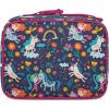 Simple Modern Bluey Kids Lunch Box for Toddler | Reusable Insulated Bag for Girls | Meal Containers for School with Exterior and Interior Pockets | Hadley Collection | Bluey Sky(-Unicorn Rainbows)