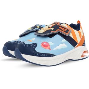 Bluey Toddler and Bingo Light Up Sneakers Unisex(Baby Blue/Orange)