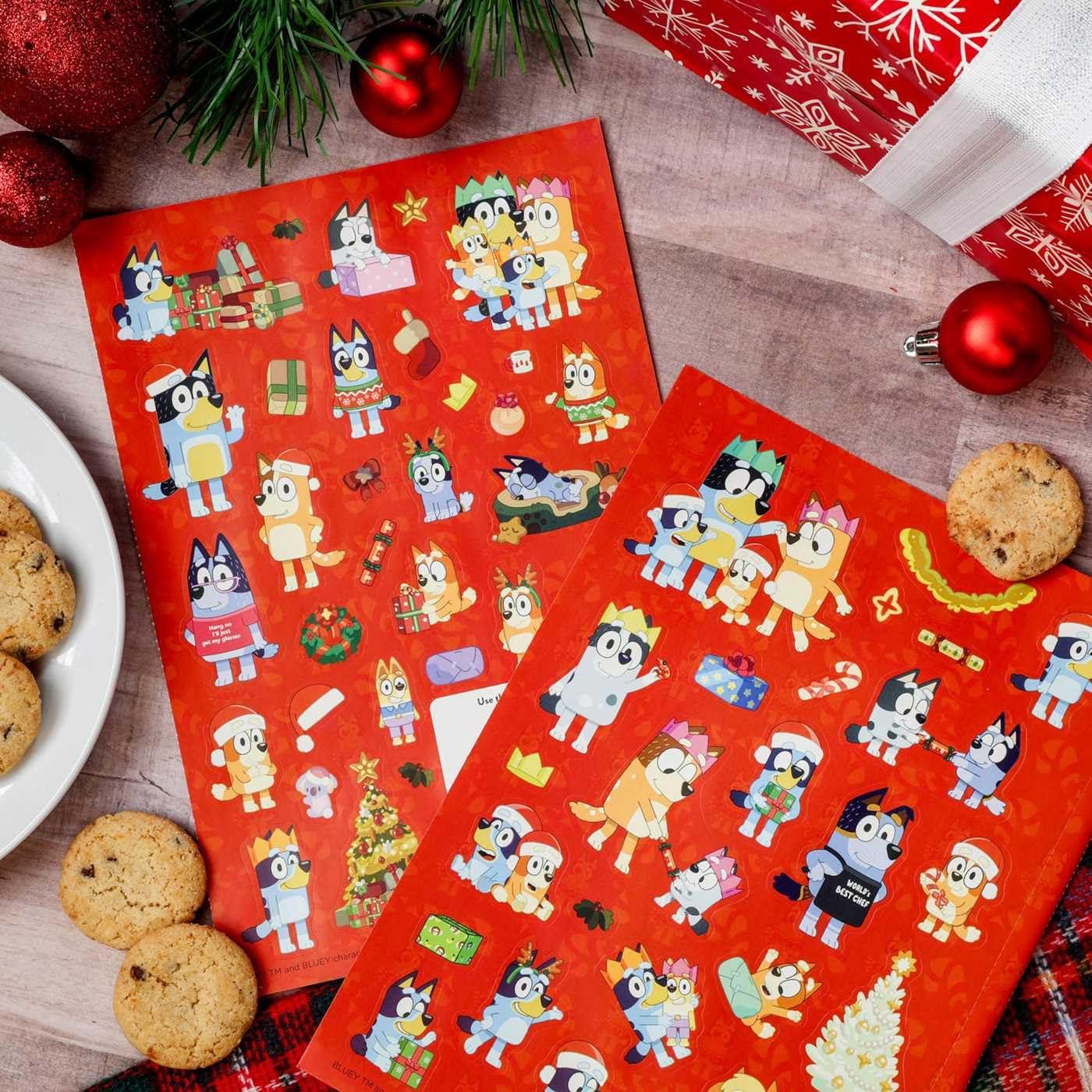 imageBluey Colortivity Hooray Christmas Color amp Activity with Twistable Crayons