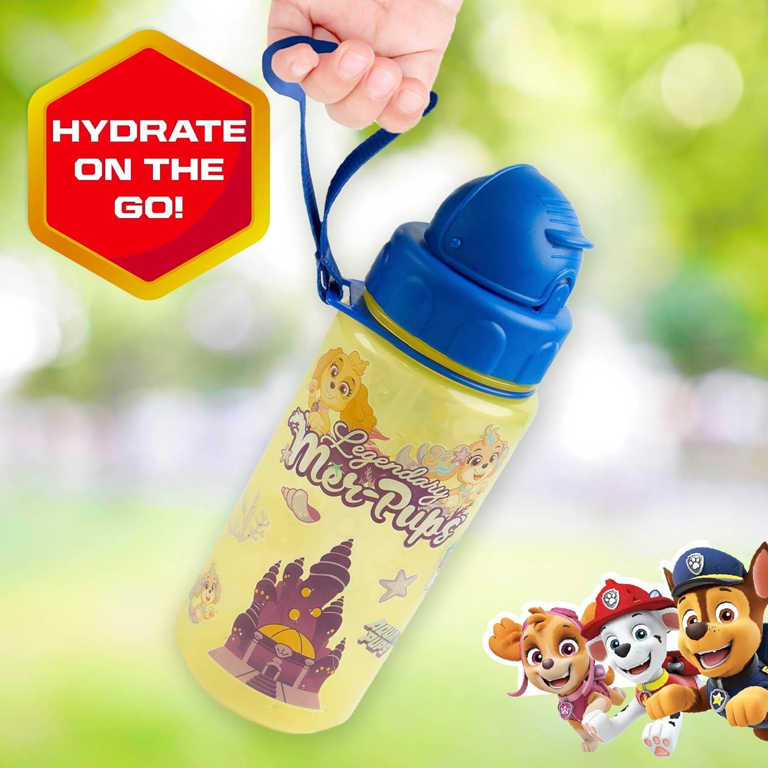 imageBluey Decorate Your Own Water Bottle Repositionable Stickers Great For Bluey Birthday Parties Summer Sports and More Reusable BPAFree Water Bottle for Kids Ages 3 4 5 6Paw Patrol