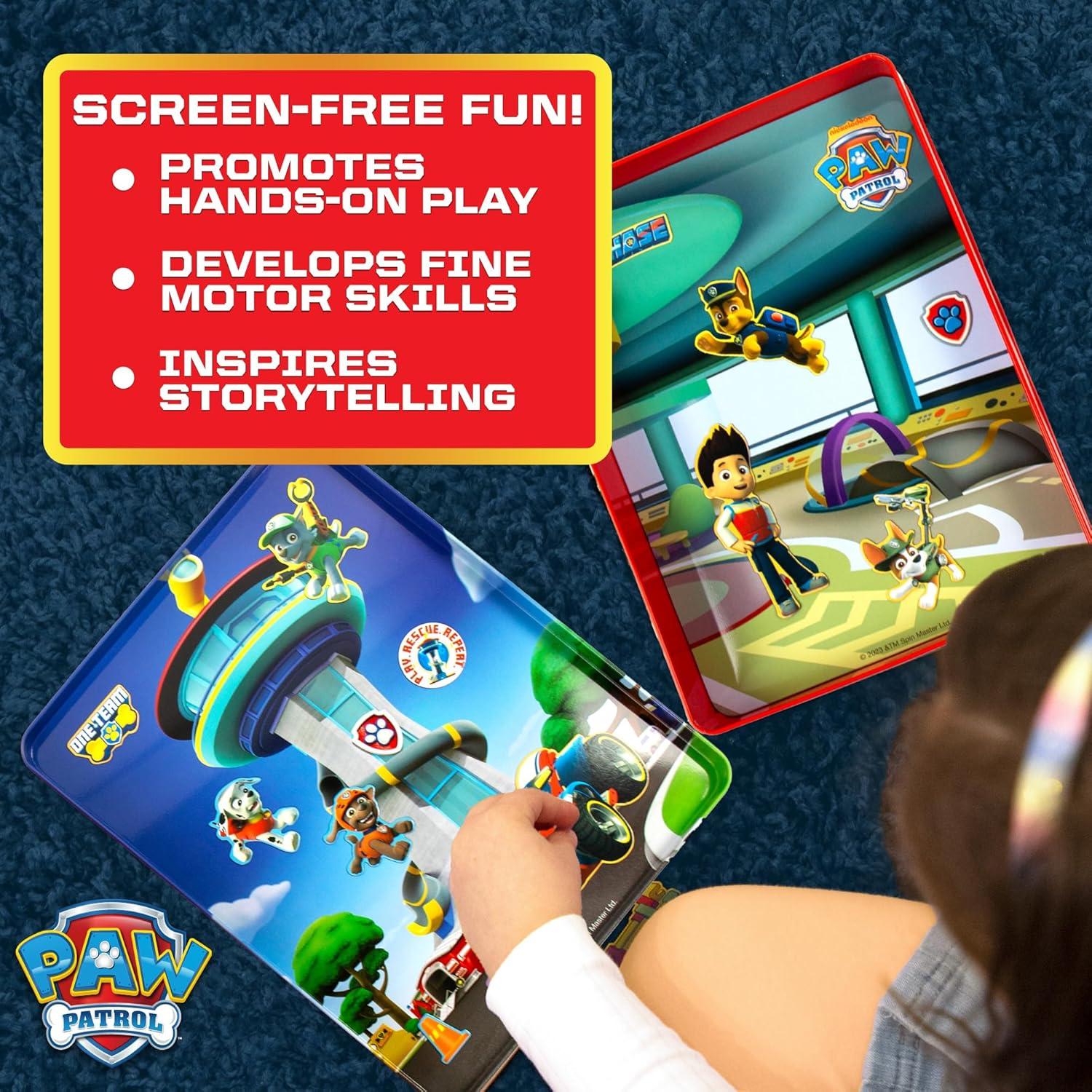 imageBluey Magnetic Playset Magnet Activity Toys Great Birthday Parties atHome Activities or ScreenFree Fun Perfect Travel or Road Trip Hours of Fun for Kids Ages 3456MulticolorMedium214618Paw Patrol
