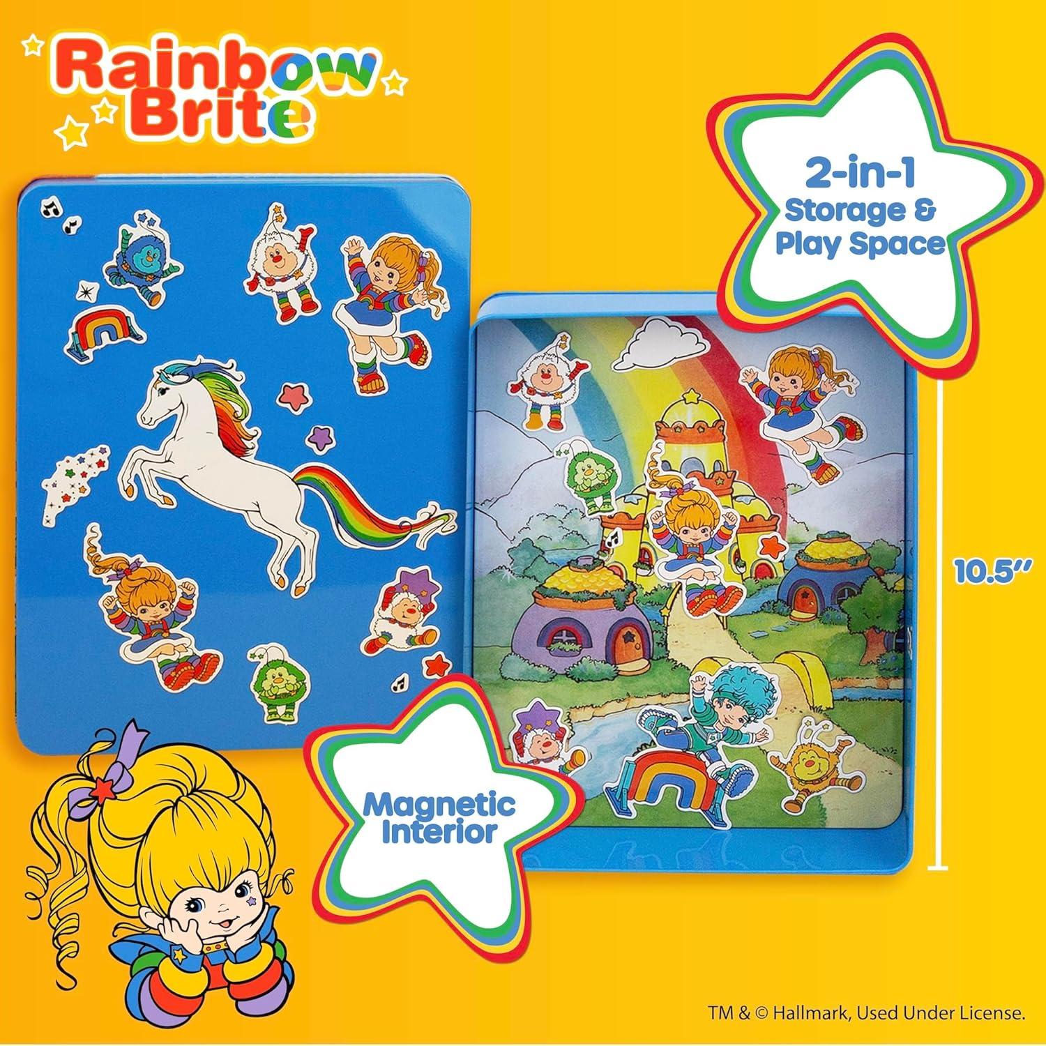 imageBluey Magnetic Playset Magnet Activity Toys Great Birthday Parties atHome Activities or ScreenFree Fun Perfect Travel or Road Trip Hours of Fun for Kids Ages 3456MulticolorMedium214618Rainbow Brite