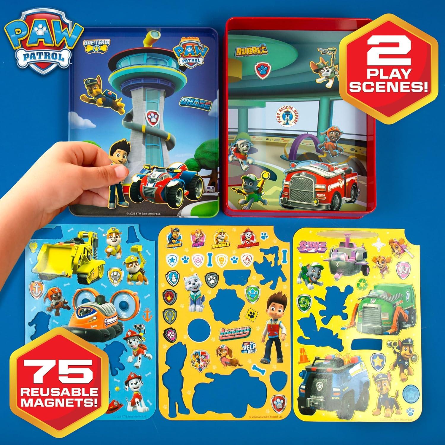 imageBluey Magnetic Playset Magnet Activity Toys Great Birthday Parties atHome Activities or ScreenFree Fun Perfect Travel or Road Trip Hours of Fun for Kids Ages 3456MulticolorMedium214618Paw Patrol
