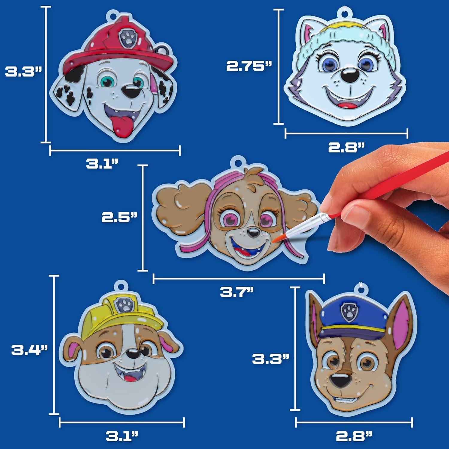 imageBluey Window Art Suncatchers Kit for Kids to Paint Great atHome Craft Activity or Birthday Party Idea Toys for Ages 3 4 5 6Paw Patrol