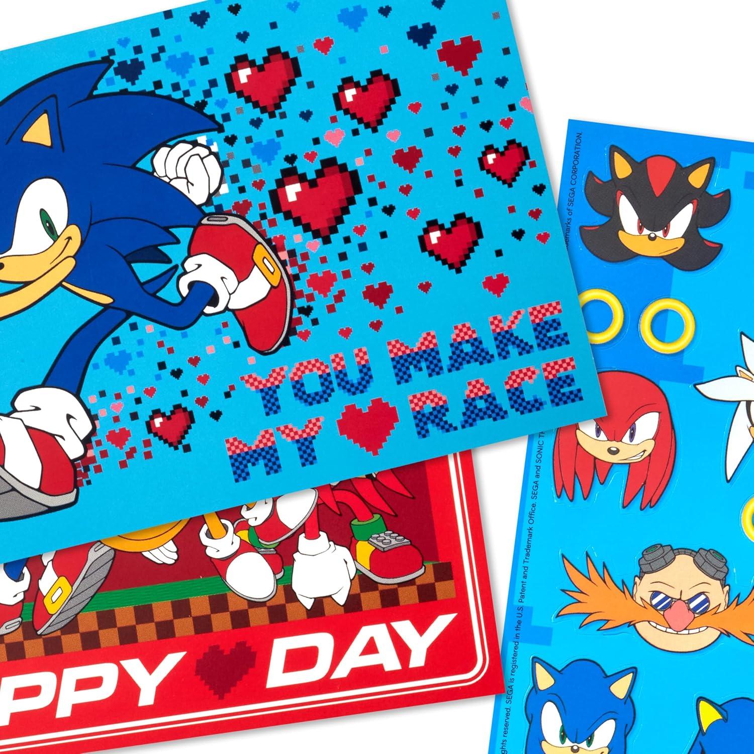 imageHallmark Paper Wonder Bluey Pop Up Card for Kids Birthdays Back to School EncouragementSonic the Hedgehog