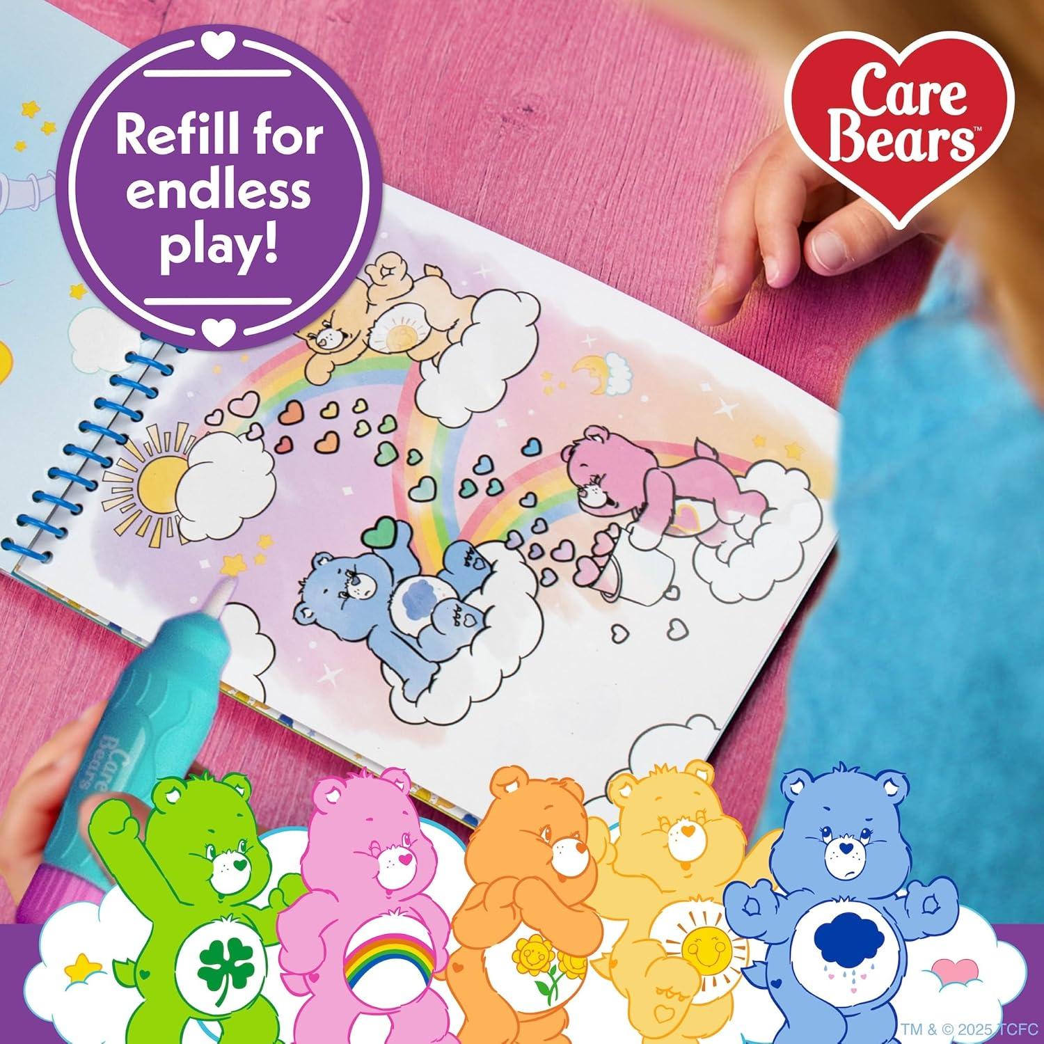 imageHorizon Group USA Bluey Aqua Art Reusable Water Reveal Activity Pages With Water Pen for NoMess Drawing and ColoringCare Bears