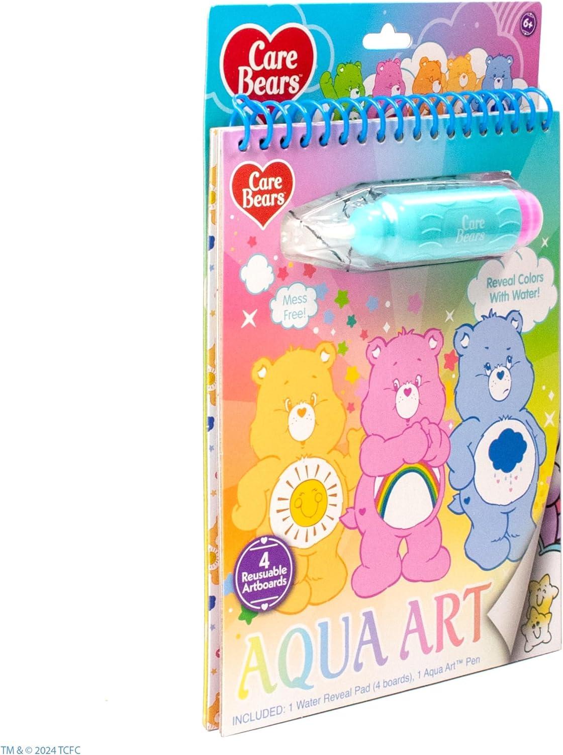 imageHorizon Group USA Bluey Aqua Art Reusable Water Reveal Activity Pages With Water Pen for NoMess Drawing and ColoringCare Bears