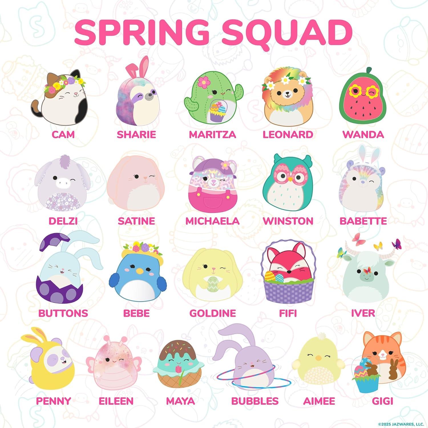 imageHorizon Group USA Bluey Sticker Playset 2 Sticker Play Scenes 35 Reusable Puffy Bluey Repositionable Stickers for Kids Perfect for Travel ScreenFree FunSquishmallows Easter