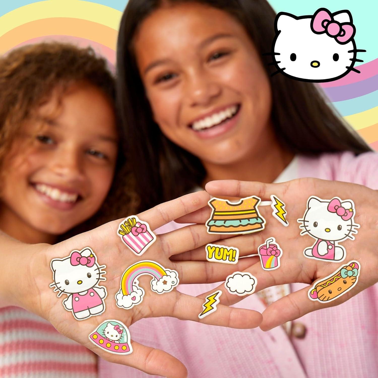 imageHorizon Group USA Bluey Sticker Playset 2 Sticker Play Scenes 35 Reusable Puffy Bluey Repositionable Stickers for Kids Perfect for Travel ScreenFree FunHello Kitty