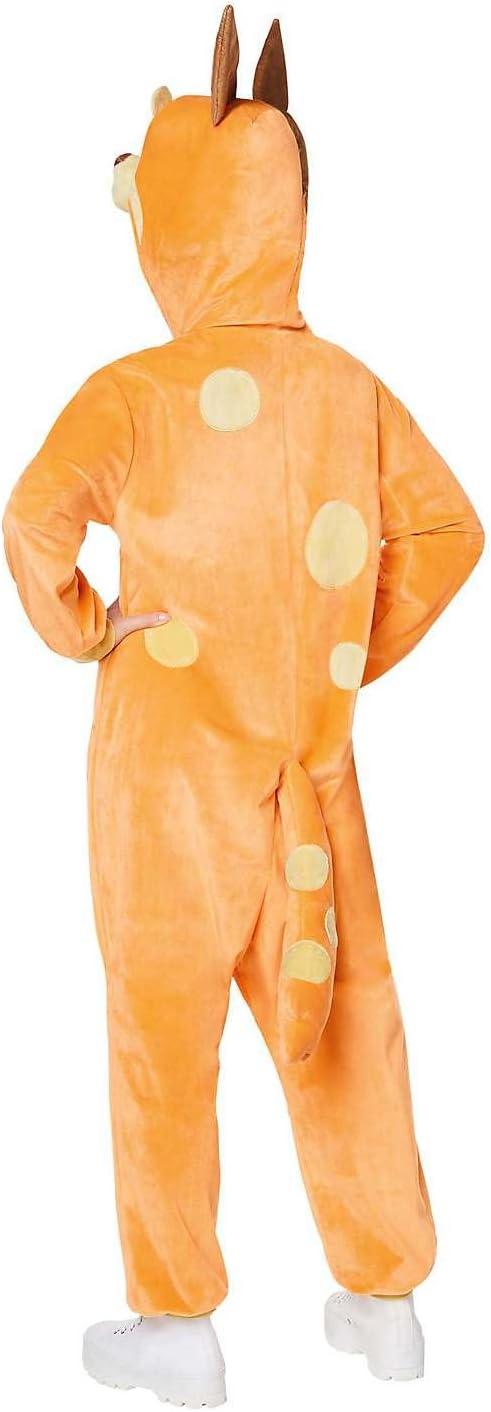 imageSpirit Halloween Bluey Adult Chilli Jumpsuit Costume Officially Licensed Bluey Halloween CostumesMulticolor