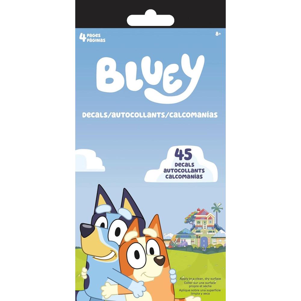 imageBluey Friends Decal 4 Page Pad 4 x 8