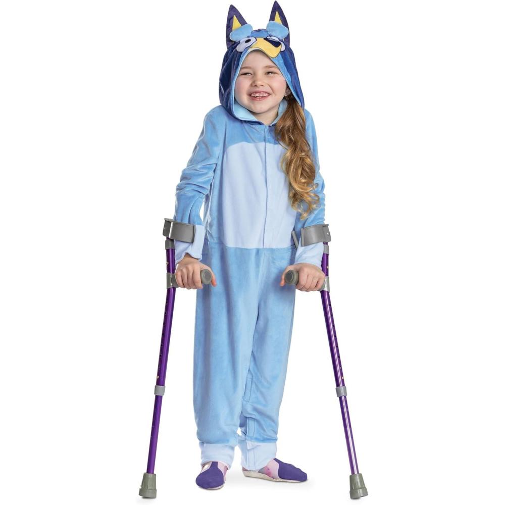 imageDisguise Bluey Costume for Kids Official Adaptive Bluey Costume with Accessibility Features Kids Size 2TBluey