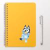Bluey Bandit & Chilli – Prismatic Die-Cut Decal – 4 Color, Blue
