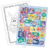 Bluey Coloring Book Includes Stamper Markers and Stickers, Coloring Fun with Bluey and Friends, Creative Kids Activity Book for Girls and Boys Ages 4+