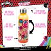 Bluey Decorate Your Own Water Bottle, Repositionable Stickers, Great For Bluey Birthday Parties, Summer Sports, and More, Reusable BPA-Free Water Bottle for Kids Ages 3, 4, 5, 6(Miraculous)