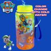 Bluey Decorate Your Own Water Bottle, Repositionable Stickers, Great For Bluey Birthday Parties, Summer Sports, and More, Reusable BPA-Free Water Bottle for Kids Ages 3, 4, 5, 6(Paw Patrol)