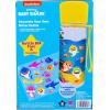 Bluey Decorate Your Own Water Bottle, Repositionable Stickers, Great For Bluey Birthday Parties, Summer Sports, and More, Reusable BPA-Free Water Bottle for Kids Ages 3, 4, 5, 6(Baby Shark)