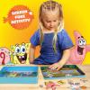 Bluey Magnetic Playset, Magnet Activity Toys, Great Birthday Parties, at-Home Activities, or Screen-Free Fun, Perfect Travel or Road Trip, Hours of Fun for Kids Ages 3,4,5,6,Multicolor,Medium,214618(Spongebob)