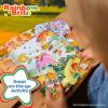 Bluey Magnetic Playset, Magnet Activity Toys, Great Birthday Parties, at-Home Activities, or Screen-Free Fun, Perfect Travel or Road Trip, Hours of Fun for Kids Ages 3,4,5,6,Multicolor,Medium,214618(Rainbow Brite)
