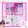 Bluey Magnetic Playset, Magnet Activity Toys, Great Birthday Parties, at-Home Activities, or Screen-Free Fun, Perfect Travel or Road Trip, Hours of Fun for Kids Ages 3,4,5,6,Multicolor,Medium,214618(Barbie)