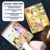 Bluey Magnetic Playset, Magnet Activity Toys, Great Birthday Parties, at-Home Activities, or Screen-Free Fun, Perfect Travel or Road Trip, Hours of Fun for Kids Ages 3,4,5,6,Multicolor,Medium,214618(Bluey Magnetic Playset)