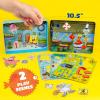 Bluey Magnetic Playset, Magnet Activity Toys, Great Birthday Parties, at-Home Activities, or Screen-Free Fun, Perfect Travel or Road Trip, Hours of Fun for Kids Ages 3,4,5,6,Multicolor,Medium,214618(Spongebob)