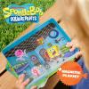 Bluey Magnetic Playset, Magnet Activity Toys, Great Birthday Parties, at-Home Activities, or Screen-Free Fun, Perfect Travel or Road Trip, Hours of Fun for Kids Ages 3,4,5,6,Multicolor,Medium,214618(Spongebob)