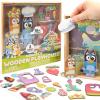 Bluey Magnetic Playset, Magnet Activity Toys, Great Birthday Parties, at-Home Activities, or Screen-Free Fun, Perfect Travel or Road Trip, Hours of Fun for Kids Ages 3,4,5,6,Multicolor,Medium,214618(Bluey House Playset)