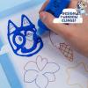 Bluey Window Art Suncatchers Kit for Kids to Paint, Great at-Home Craft Activity or Birthday Party Idea, Toys for Ages 3, 4, 5, 6(Bluey)