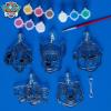 Bluey Window Art Suncatchers Kit for Kids to Paint, Great at-Home Craft Activity or Birthday Party Idea, Toys for Ages 3, 4, 5, 6(Paw Patrol)