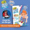 Crayola Bluey Color Wonder Coloring Set, 18 Mess Free Toddler Coloring Pages & 5 Markers, Bluey Activity Set for Kids, Gift for Toddlers, Ages 3+(Blippi)