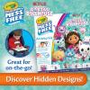 Crayola Color Wonder Bluey Activity Kit, Mess Free Coloring for Toddlers, Gifts for Kids, Art Set for Kids, Plane Essential, Bluey Toys, 3+(Gabby’s Dollhouse)