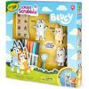 Crayola Scribble Scrubbies Deluxe Bluey Playset (3ct), Toddler Arts & Crafts Kit, Washable Stickers, Bluey Toys, Gift for Girls & Boys, Ages 3+(Deluxe)