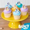 DecoPac Bluey So Much Fun Rings, 24 Cupcake Decorations Featuring Bluey, Bingo, Bandit, and Chilli, 3D Food Safe Cake Toppers – 24 Pack(1.4 x 1.75 inches (Pack of 2))