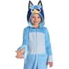 Disguise Bluey Costume for Kids, Official Adaptive Bluey Costume with Accessibility Features, Kids Size (2T)(Bluey)