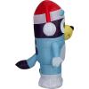 Gemmy Bingo Halloween Inflatable, 3.5 Ft Tall Lighted Bingo in Witch Costume Yard Decoration, Bluey Outdoor Decor with Stakes and Tethers(Bluey Christmas)