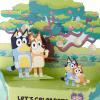 Hallmark Paper Wonder Bluey Pop Up Card for Kids Birthdays, Back to School, Encouragement(Bluey)