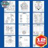 Horizon Group USA Activity Book for Kids, Coloring and Sticker Games for Children, Includes Markers, Bluey(Paw Patrol Sticker Activity Playset)