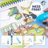 Horizon Group USA Bluey Aqua Art – Reusable Water Reveal Activity Pages With Water Pen for No-Mess Drawing and Coloring(Bluey and Friends)